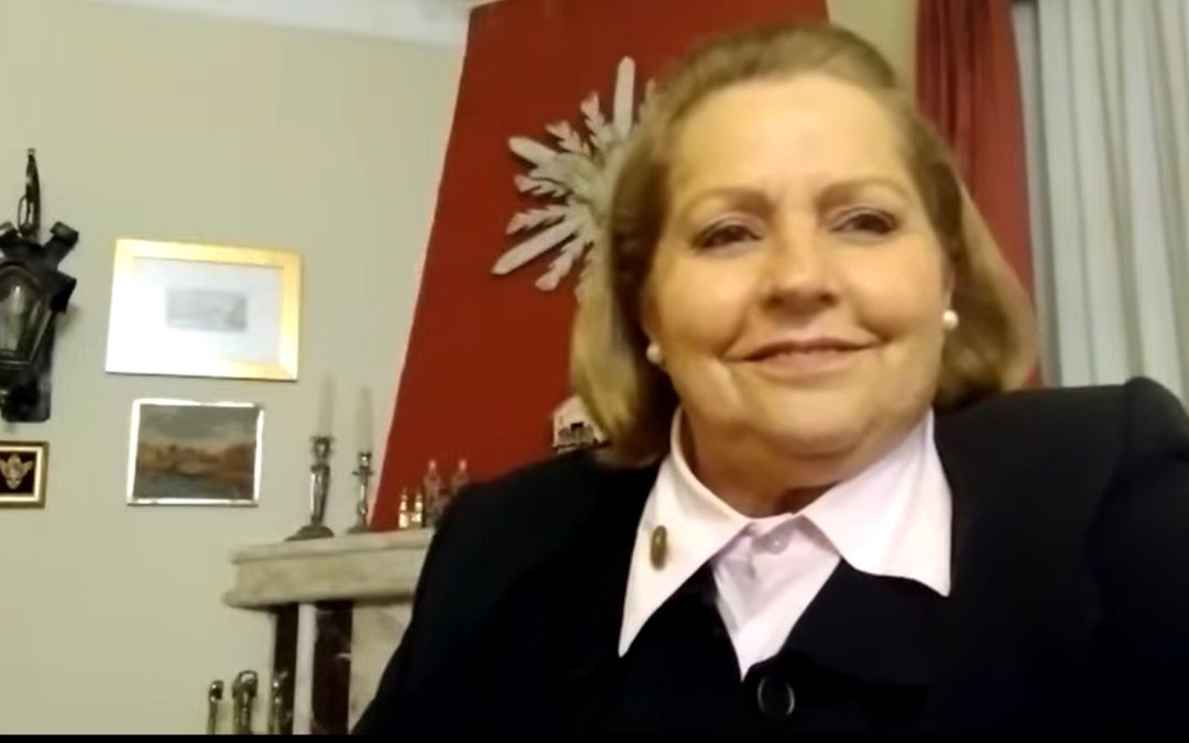 Jubileumi videóüzenet Eliane Ubillus elnök asszonytól
